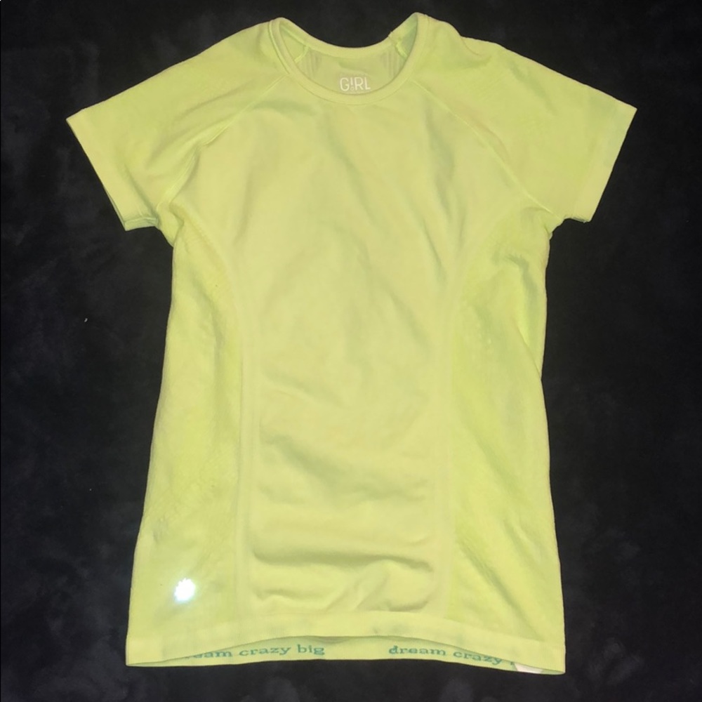Athlete girl shirt